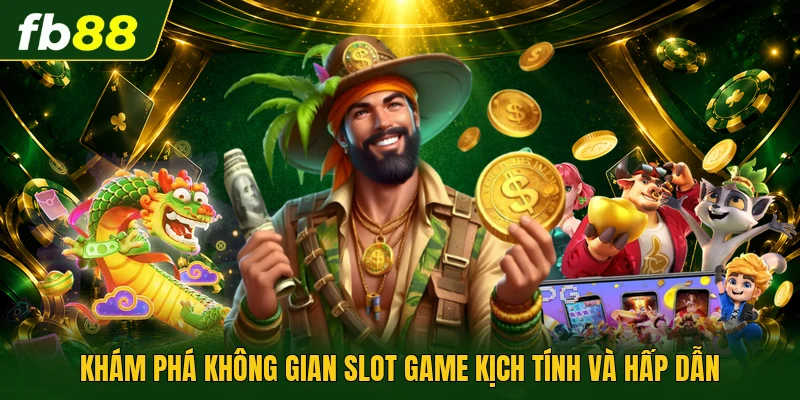 Khám phá không gian slot game kịch tính và hấp dẫn 
