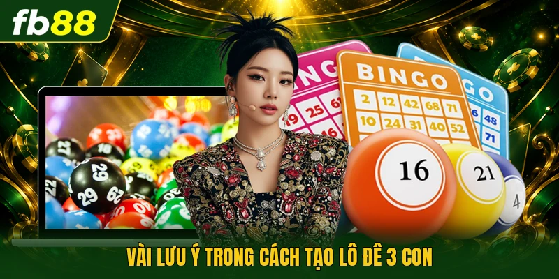 Cách Tạo Dàn Đề 3 Số - Trọn Bộ Bí Kíp Chốt Số Hiệu Quả 3 Vài lưu ý trong cách tạo lô đê 3 con